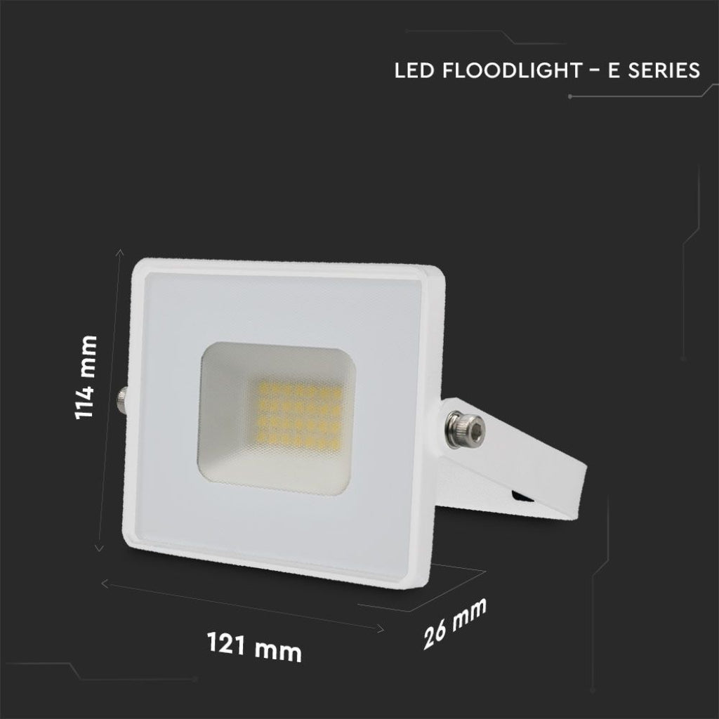V-TAC VT-4021 FARO LED FLOODLIGHT 20W SMD SLIM IP65 BIANCO - SKU 215949 / 215950 / 215951