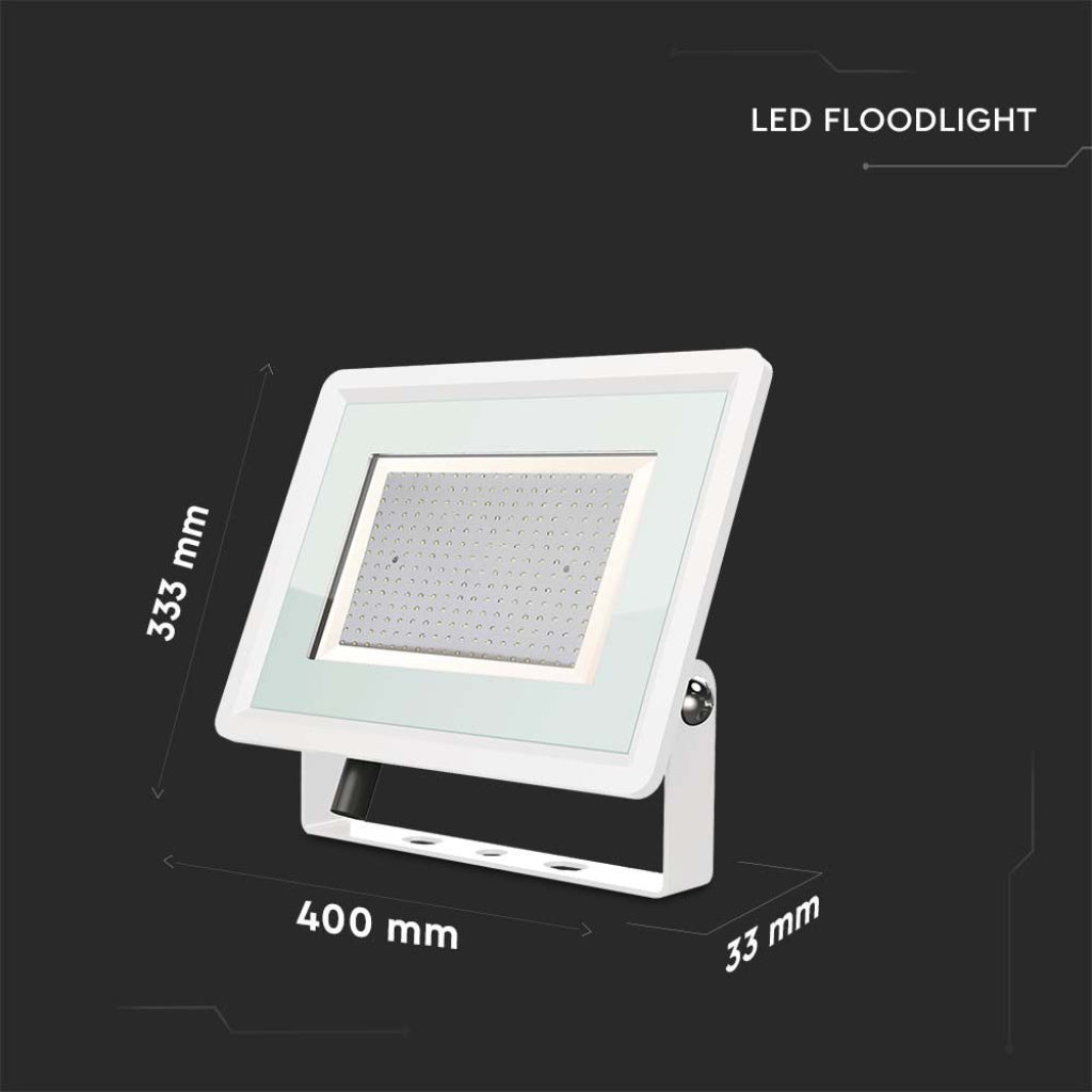 V-TAC VT-49204 FARO LED FLOODLIGHT 200W SMD SLIM IP65 BIANCO - SKU 6735 / 6736
