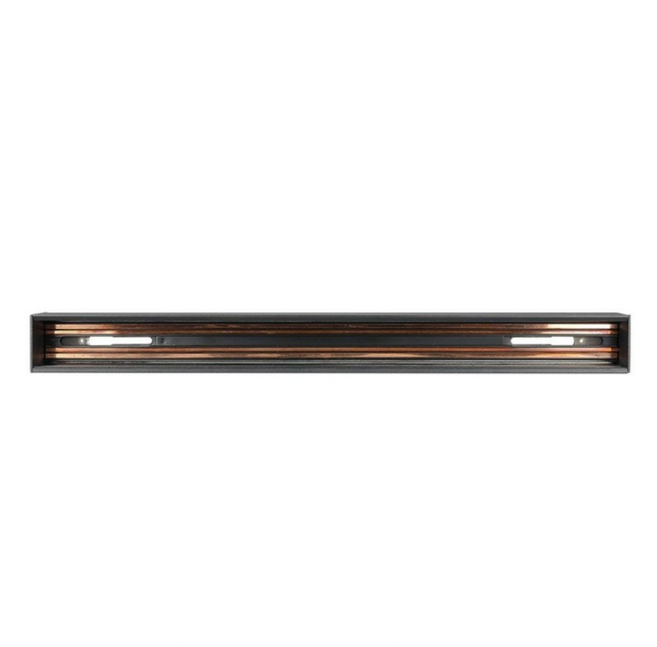 V-TAC BINARIO IN ALLUMINIO NERO PER TRACK LIGHTS MAGNETICHE LUNGHEZZA 500MM - SKU 7950