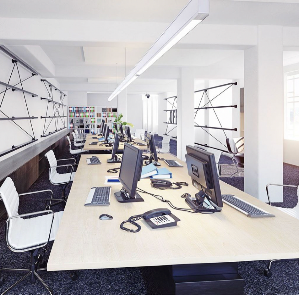 V-TAC PRO VT-7-60 LAMPADA LED A SOSPENSIONE LINEAR LIGHT 60W CHIP SAMSUNG SILVER BODY DIMMERABILE - SKU 378