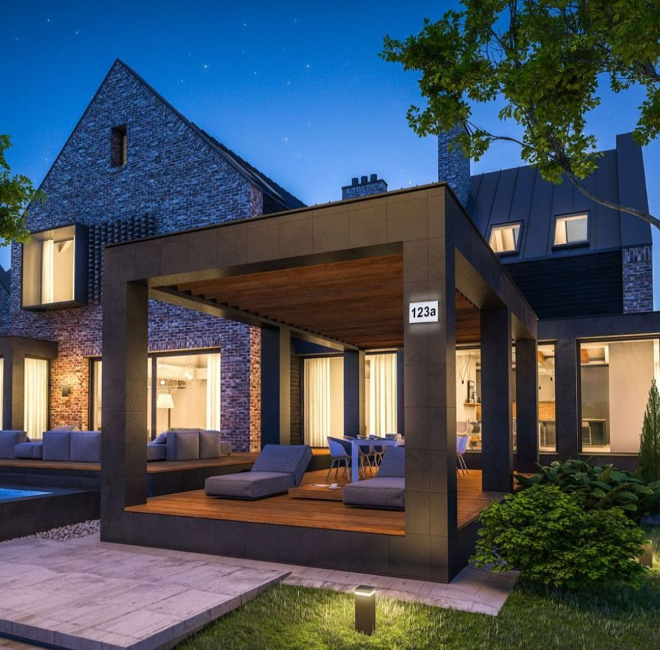 V-TAC VT-7-06 LAMPADA LED DA MURO 10W CON CHIP SAMSUNG E ADESIVI ALFANUMERICI - SKU 780 / 781