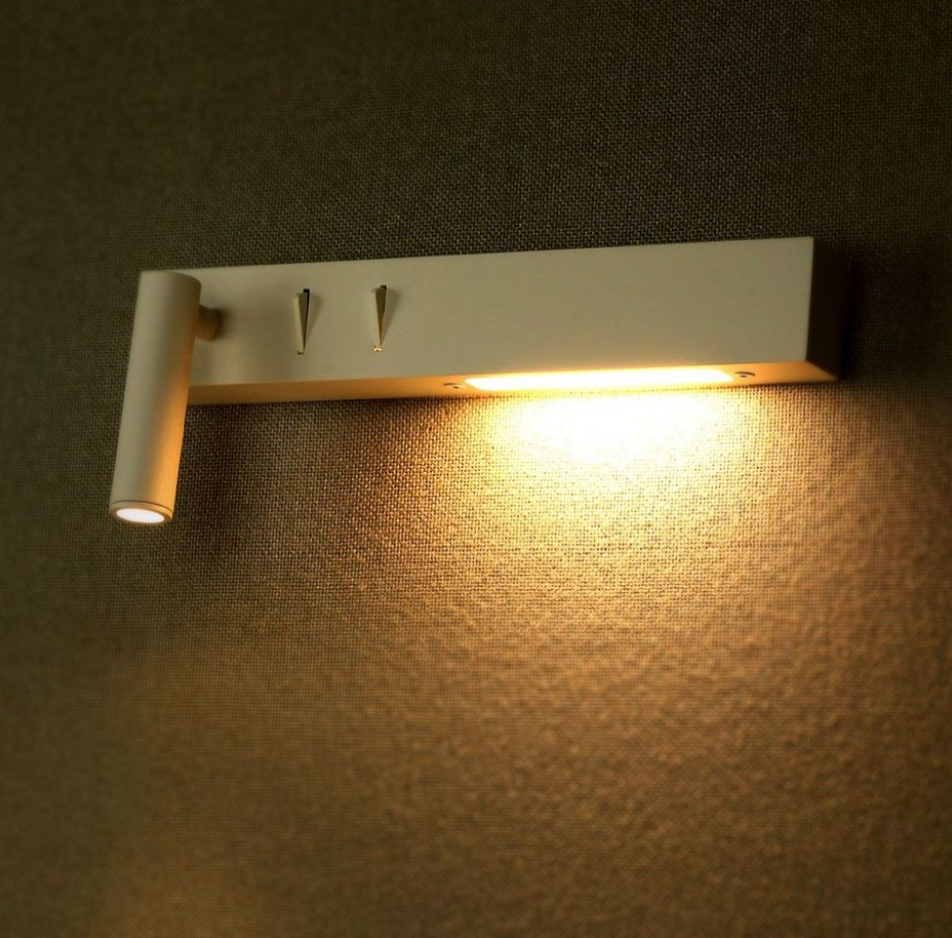 V-TAC PRO VT-2953 LAMPADA DA MURO WALL LIGHT LED CREE 3W + SMD 6W COLORE BIANCO - SKU 1488