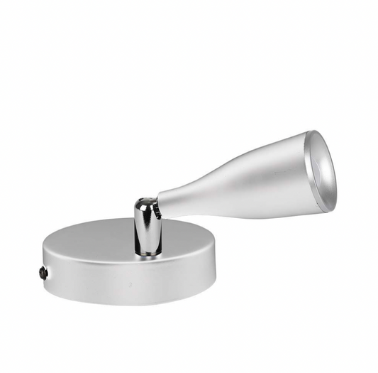 V-TAC VT-805 LAMPADA LED DA PARETE 4.5W SMD WALL LIGHT COLORE BIANCO APPLIQUE CON TESTA ORIENTABILE - SKU 218262 / 218264