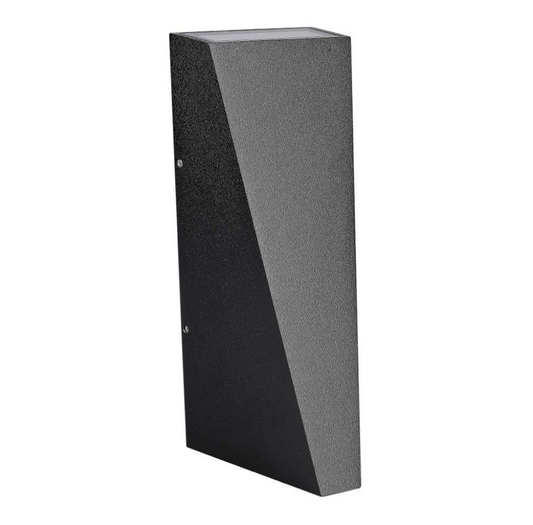 V-TAC VT-826 LAMPADA LED DA MURO 4W WALL LIGHT SMD APPLIQUE IP65 COLORE NERO - SKU 218297 / 218298