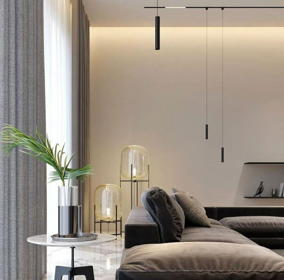 V-TAC PRO VT-4315 MAGNETIC PENDANT LIGHT LAMPADA LED A SOSPENSIONE MAGNETICA 15W NERO CRI≥90 - SKU 7968 / 7969