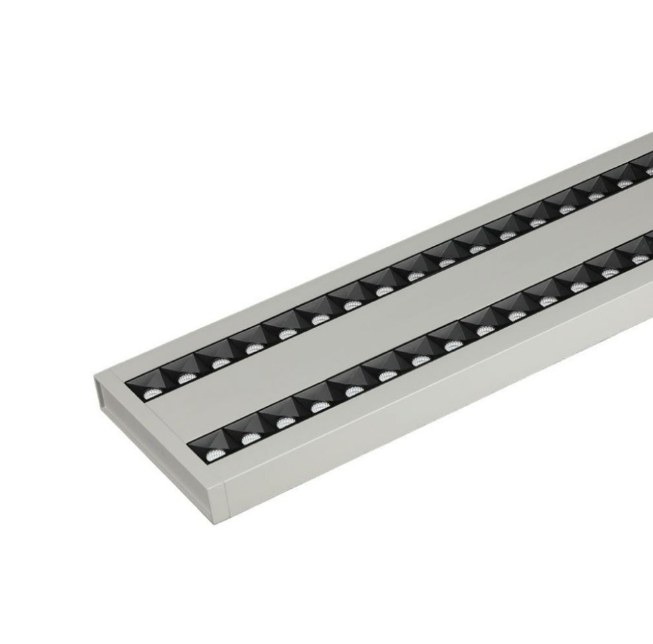 V-TAC PRO VT-7-62 LAMPADA LED A SOSPENSIONE LINEAR LIGHT 60W CHIP SAMSUNG SILVER BODY DIMMERABILE - SKU 609