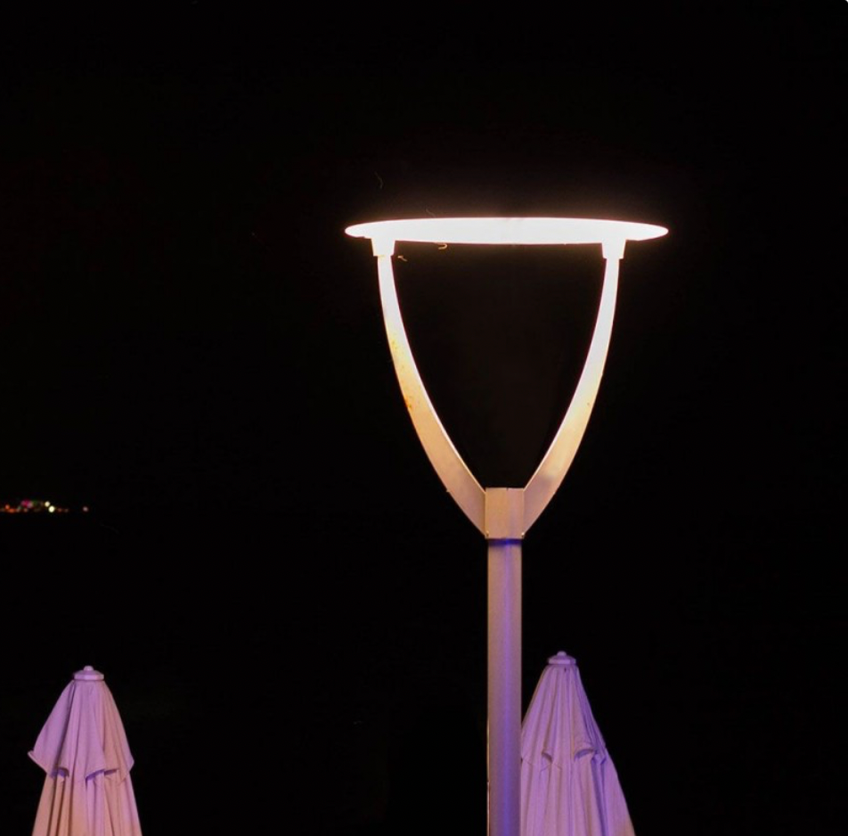 V-TAC SUPERPRO VT-105 LAMPADA LED DA STRADA 100W LAMPIONE SMD CHIP SAMSUNG FASCIO LUMINOSO TYPE 3M - SKU 783