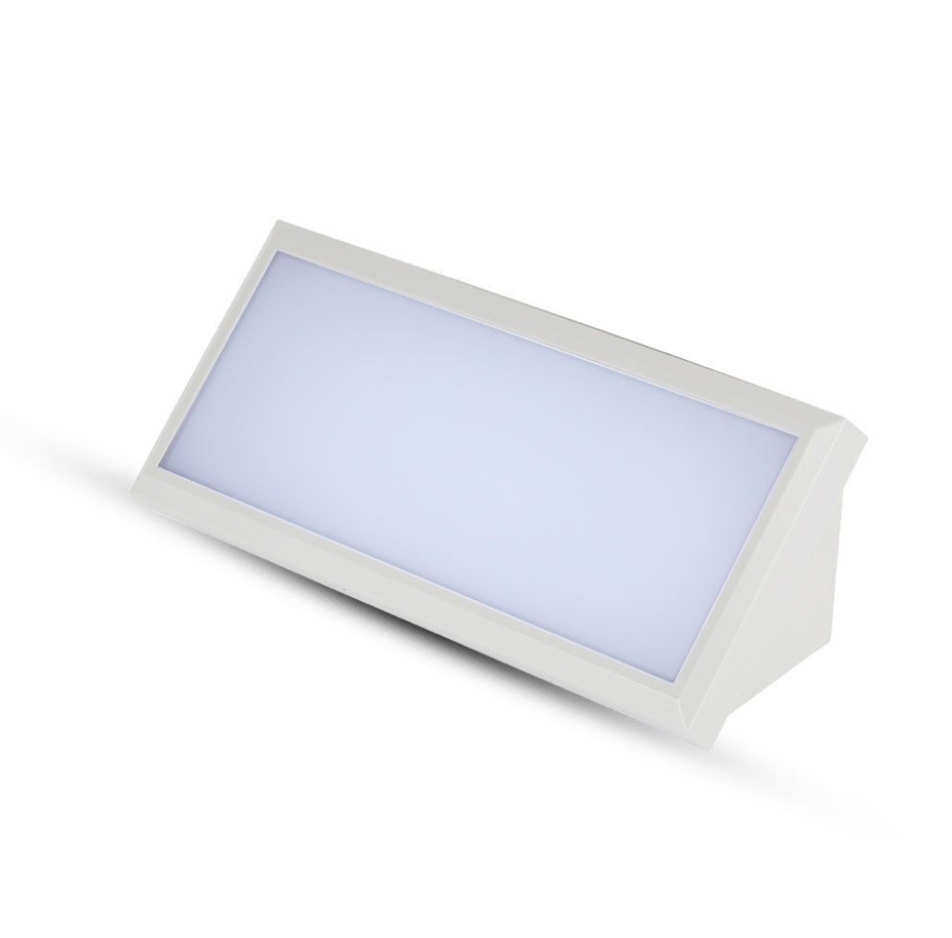 V-TAC VT-8054 LAMPADA LED DA MURO 12W WALL LIGHT SMD APPLIQUE IP65 COLORE BIANCO - SKU 6813 / 6814 / 6815